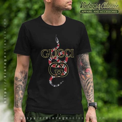 gucci shirt with snake free shipping|white gucci shirt with snake.